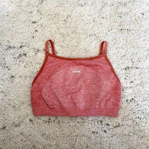 Gymshark Flex Strappy Sports Bra - Pink Marl